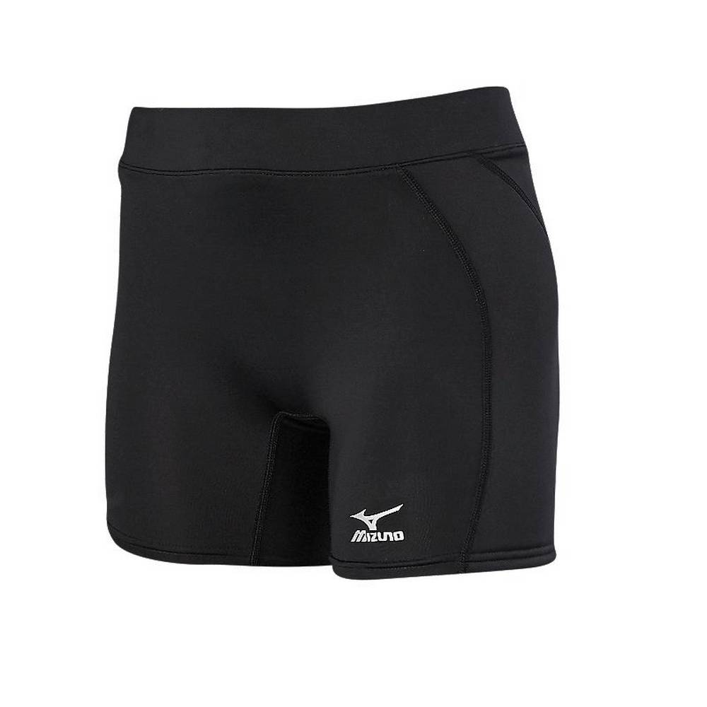 Damske Šortky Mizuno Nizke Rise Padded Sliding Čierne Vypredaj QJGM79564